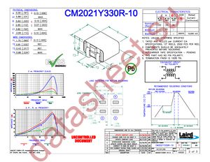 CM2021Y330R-10 datasheet  